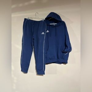 *SET* MENS ADIDAS SWEATSUIT HOODIE & PANTS